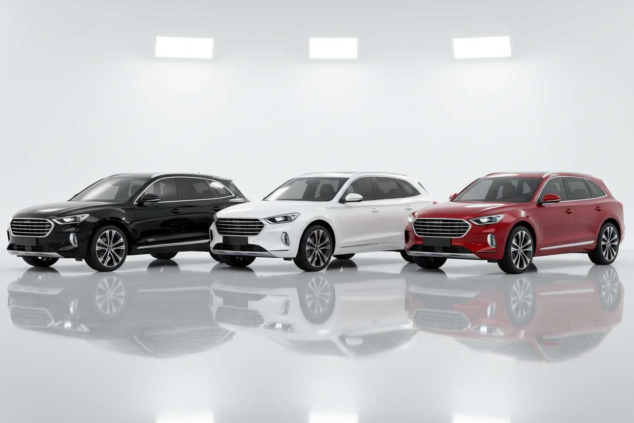 Línea de vehículos tipo suv